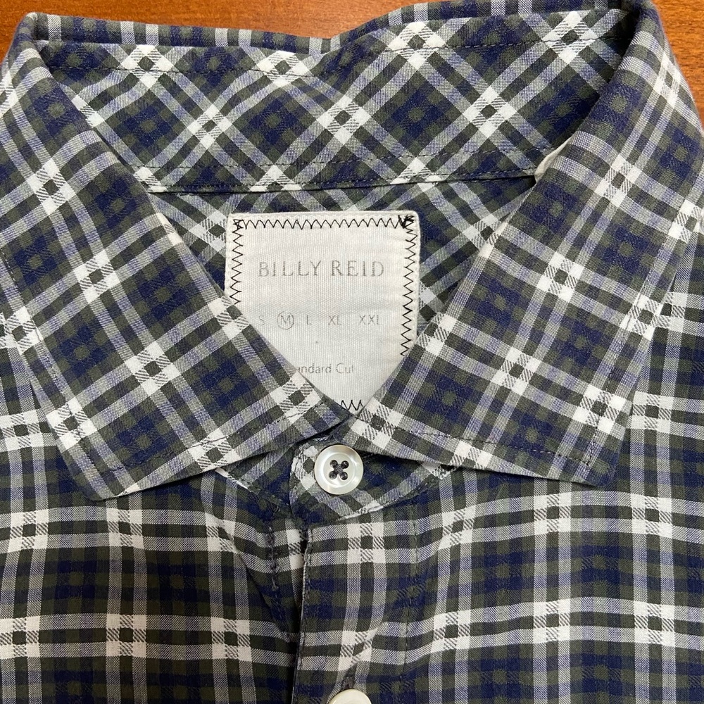 Billy Reid long sleeve button down